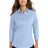 Port Authority L612 Women's 3/4 - Sleeve Easy Care Shirt - Port Authority L612 Light Blue XS Women's