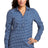 Port Authority ® Ladies City Stretch Tunic LW680 - Port Authority LW680 True Blue/ White XS Women's