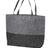 Port Authority ® Large Felt Tote. BG402L - Port Authority BG402L Felt Charcoal/ Felt Grey OSFA Tote Bags