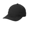 Port Authority ® Leather Strap Cap C963 - Port Authority C963 Black OSFA Hats