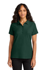 Port Authority LK200 Women's Wearever Signature Pique Polo Dark Green XS Polos/Knits