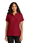 Port Authority LK200 Women's Wearever Signature Pique Polo Rich Red XS Polos/Knits