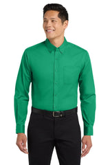 Port Authority ® Long Sleeve Easy Care Shirt S608 - Port Authority S608 Court Green XS Woven Shirts
