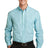 Port Authority ® Long Sleeve Gingham Easy Care Shirt. S654 - Port Authority S654 Green/ Aqua XS Woven Shirts