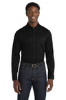 Port Authority ® Long Sleeve SuperPro React ™ Twill Shirt. W808 - Port Authority W808 Deep Black XS Woven Shirts