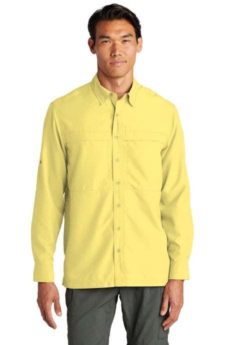 Port Authority ® Long Sleeve UV Daybreak Shirt W960 - Port Authority W960 Yellow XS Woven Shirts