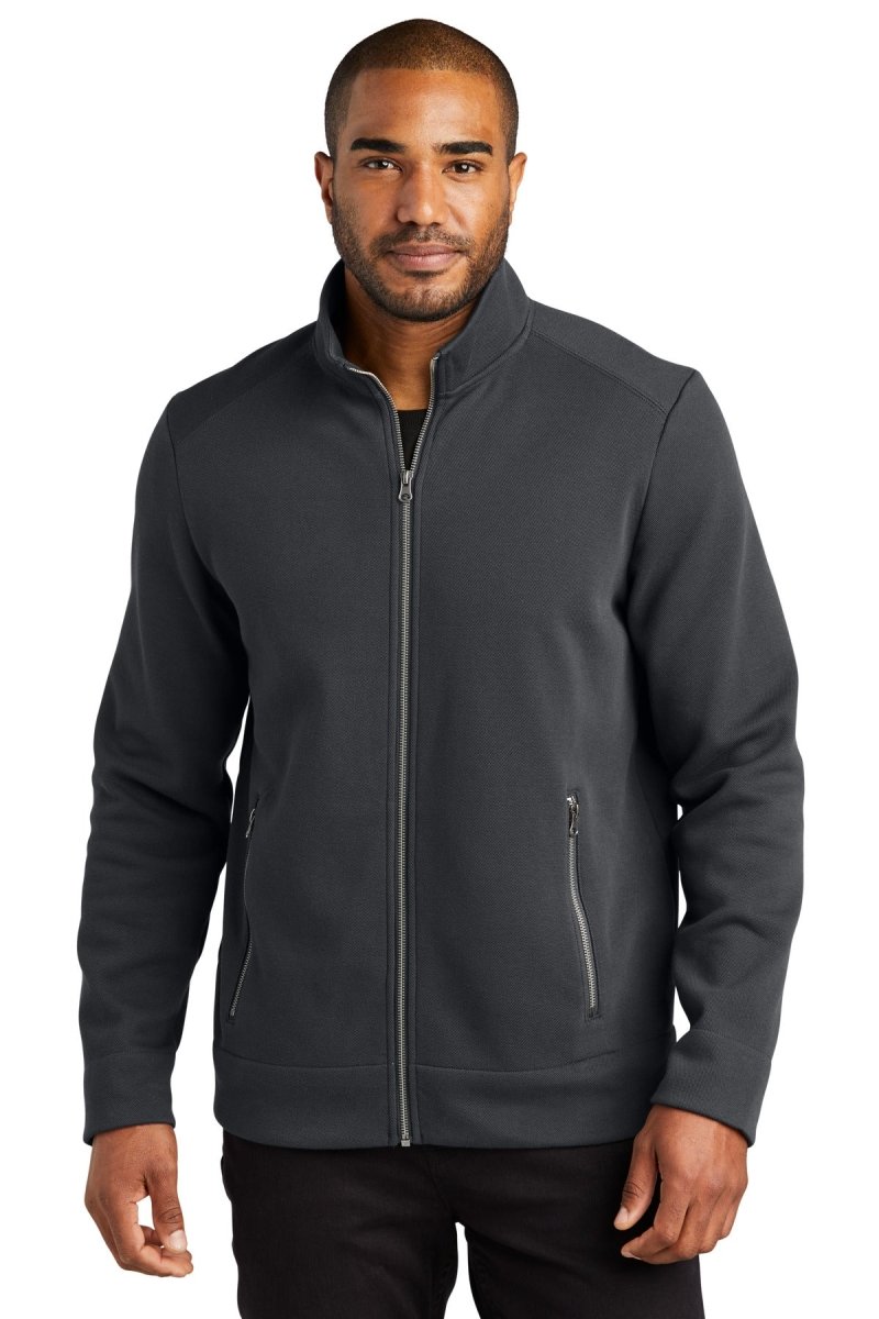 Port Authority ® Network Fleece Jacket F422 - Port Authority F422 Charcoal XS Jacket