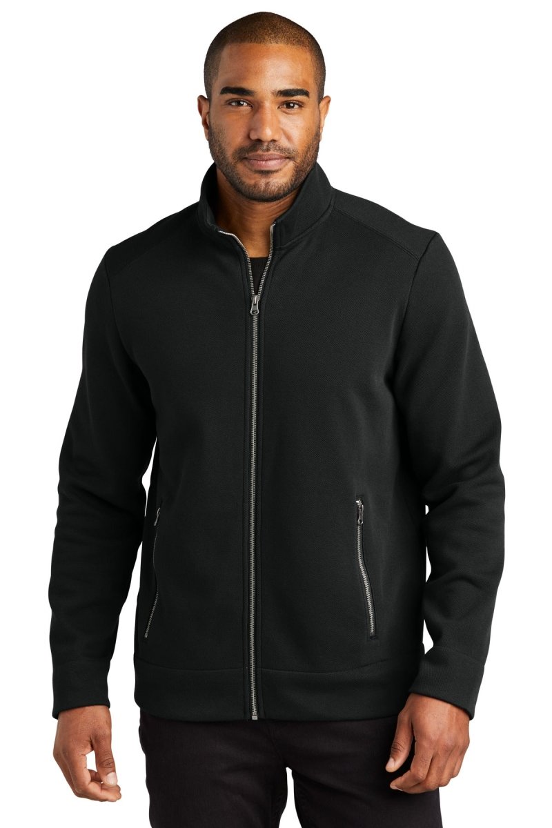 Port Authority ® Network Fleece Jacket F422 - Port Authority F422 Deep Black XS Jacket