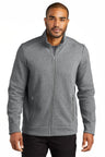 Port Authority ® Network Fleece Jacket F422 - Port Authority F422 Grey Heather XS Jacket