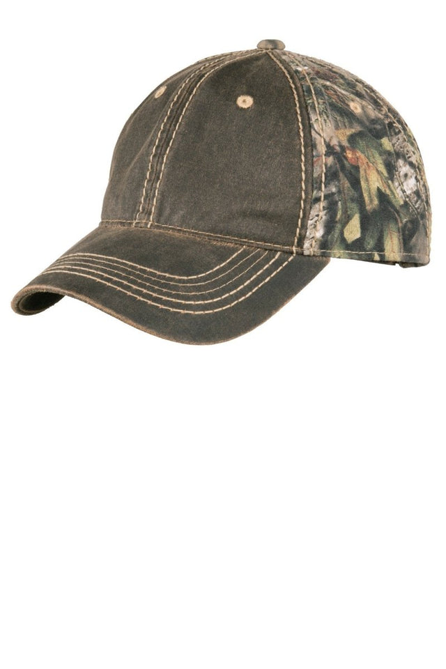 Port Authority ® Pigment Print Camouflage Cap. C819 - Port Authority C819 Mossy Oak Break - Up Country OSFA Hats