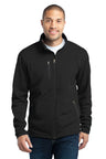 Port Authority ® Pique Fleece Jacket. F222 - Port Authority F222 Black XS Fleece Jackets