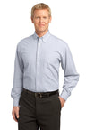 Port Authority ® Plaid Pattern Easy Care Shirt. S639 - Port Authority S639 White XS Woven Shirts