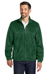 Port Authority ® Plush Fleece Full - Zip Jacket F190 - Port Authority F190 Dark Green XS Outerwear