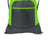 Port Authority ® Pocket Cinch Pack. BG611 - Port Authority BG611 Lime/ Deep Smoke OSFA Drawstring Bags