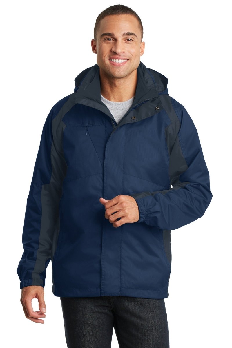 Port Authority ® Ranger 3 - in - 1 Jacket. J310 - Port Authority J310 Insignia Blue/ Navy Eclipse XS Insulated Jackets