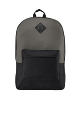 Port Authority ® Retro Backpack BG7150 - Port Authority BG7150 Dark Charcoal/ Black OSFA Backpacks