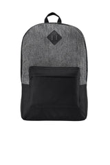 Port Authority ® Retro Backpack BG7150 - Port Authority BG7150 Heather Grey/ Black OSFA Backpacks