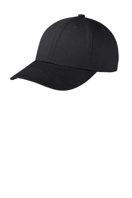 Port Authority ® Ripstop Cap C940 - Port Authority C940 Black OSFA Hats