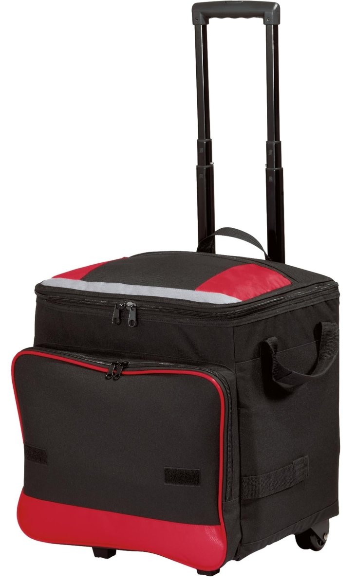 Port Authority ® Rolling Cooler. BG119 - Port Authority BG119 Red OSFA Bags