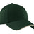 Port Authority ® Sandwich Bill Cap with Striped Closure. C830 - Port Authority C830 Hunter/ Stone OSFA Hats
