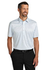 Port Authority ® Shirt Collar Polo K700 - Port Authority K700 Black/ Carolina Blue Check XS Polos/Knits