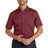 Port Authority ® Short Sleeve SuperPro React ™ Twill Shirt. W809 - Port Authority W809 Burgundy XS Woven Shirts