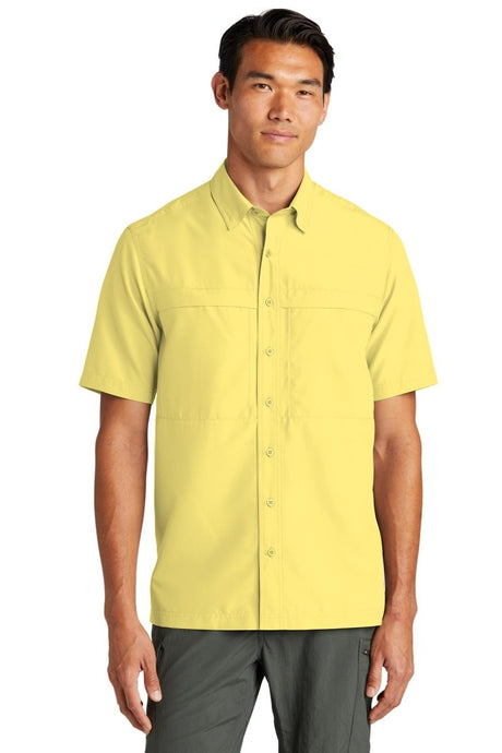 Port Authority ® Short Sleeve UV Daybreak Shirt W961 - Port Authority W961 Yellow XS Woven Shirts