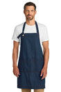 Port Authority ® Signature Denim Apron A901 - Port Authority A901 Dark Denim OSFA Aprons