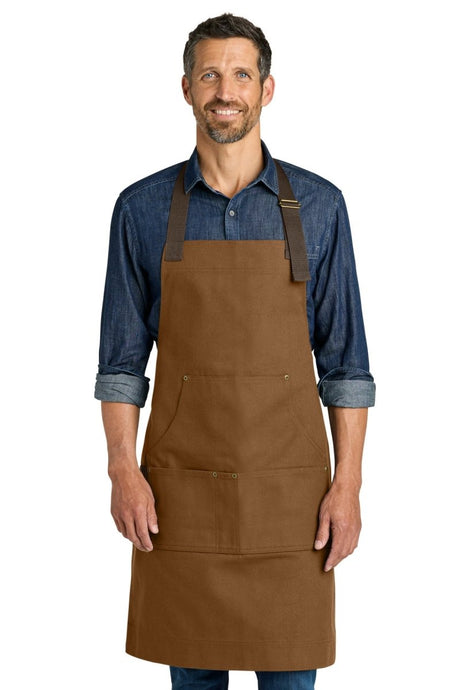 Port Authority ® Signature Workwear Apron A903 - Port Authority A903 Duck Brown OSFA