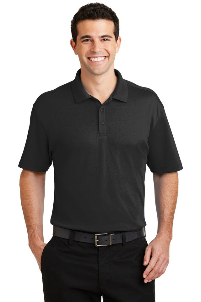 Port Authority ® Silk Touch ™ Interlock Performance Polo. K5200 - Port Authority K5200 Black XS Polos/Knits