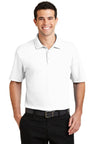 Port Authority ® Silk Touch ™ Interlock Performance Polo. K5200 - Port Authority K5200 White XS Polos/Knits