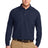 Port Authority ® Silk Touch™ Long Sleeve Polo. K500LS - Port Authority K500LS Navy XS Polos/Knits