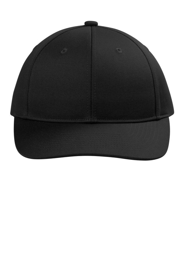 Port Authority ® Snapback Cap C118 - Port Authority C118 Black OSFA Hats