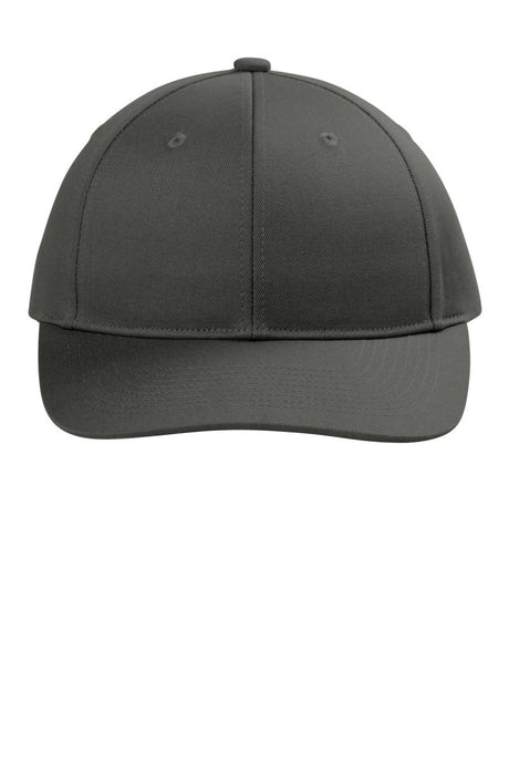 Port Authority ® Snapback Cap C118 - Port Authority C118 Grey Steel OSFA Hats