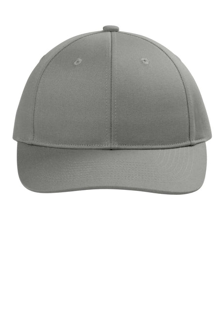 Port Authority ® Snapback Cap C118 - Port Authority C118 Gusty Grey OSFA Hats