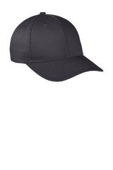 Port Authority ® Snapback Fine Twill Cap C801 - Port Authority C801 Graphite OSFA Hats