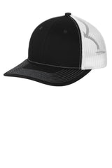 Port Authority ® Snapback Ponytail Trucker Cap LC401 - Port Authority LC401 Black/ White OSFA Hats