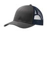 Port Authority ® Snapback Trucker Cap. C402 - Port Authority C402 Grey Steel/ True Navy OSFA Hats