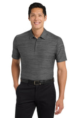 Port Authority ® Stretch Heather Polo K583 - Port Authority K583 Black/ Thunder Grey XS Polos/Knits