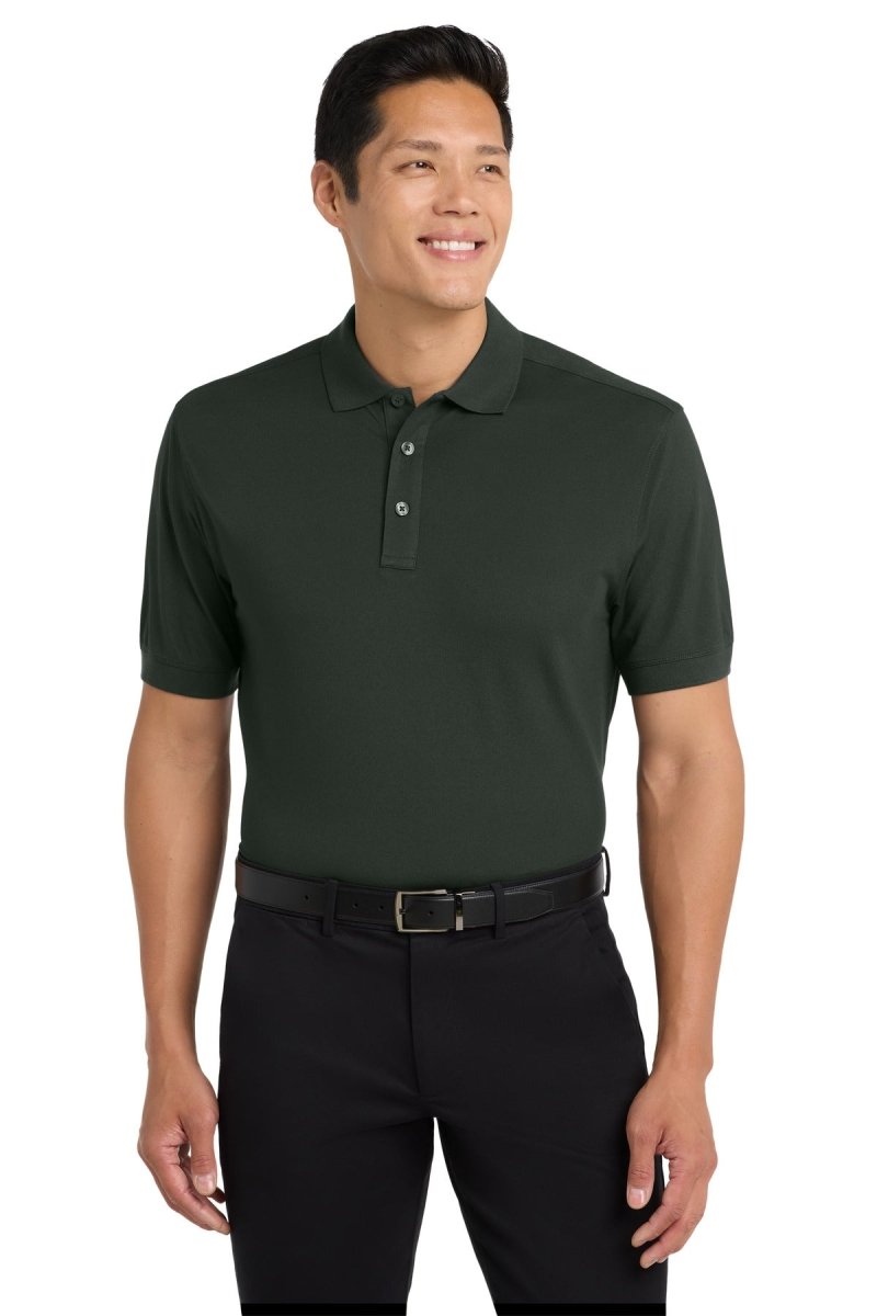 Port Authority ® Stretch Pique Polo. K555 - Port Authority K555 Grey Smoke XS Polos/Knits