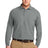 Port Authority ® Tall Silk Touch™ Long Sleeve Polo. TLK500LS - Port Authority TLK500LS Cool Grey LT Polos/Knits