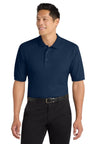 Port Authority ® Tall Silk Touch™ Polo. TLK500 - Port Authority TLK500 Navy LT Polos/Knits