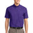 Port Authority TLS508 Tall Short Sleeve Easy Care Shirt Purple/ Light Stone LT Tall