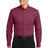 Port Authority TLS608 Tall Long Sleeve Easy Care Shirt – Wholesale Dress Shirt Burgundy/ Light Stone LT Tall