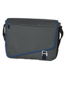 Port Authority ® Transit Messenger. BG302 - Port Authority BG302 Deep Smoke/ Royal OSFA Messenger Bags