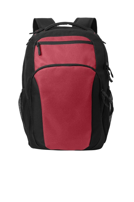 Port Authority ® Transport Backpack BG232 - Port Authority BG232 Rich Red/ Black OSFA Backpacks