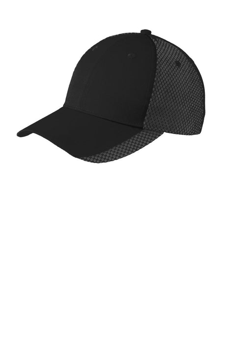 Port Authority ® Two - Color Mesh Back Cap. C923 - Port Authority C923 Black/ White OSFA Hats