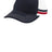 Port Authority ® Two - Stripe Snapback Trucker Cap. C113 - Port Authority C113 Rich Navy/ Flame Red/ White OSFA Hats
