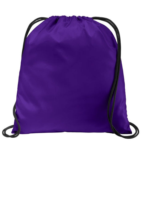 Port Authority ® Ultra - Core Cinch Pack. BG615 - Port Authority BG615 Purple OSFA Drawstring Bags