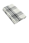Port Authority ® Ultra Plush Blanket. BP31 - Port Authority BP31 Black/ White Plaid OSFA Accessories